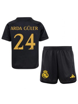 Real Madrid Arda Guler #24 Replika Tredje Kläder Barn 2023-24 Kortärmad (+ byxor)